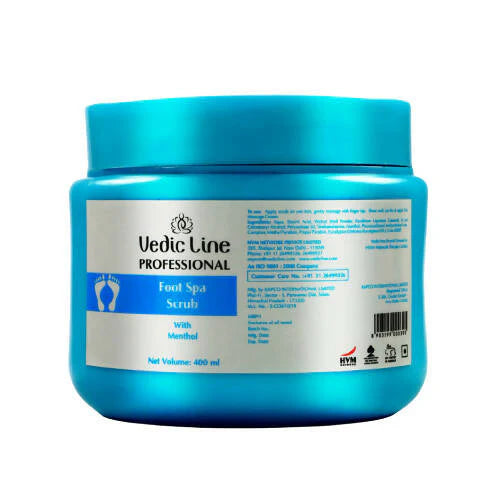 Vedic Line Foot Spa Scrub with Menthol -100 ml Mytrendzcart