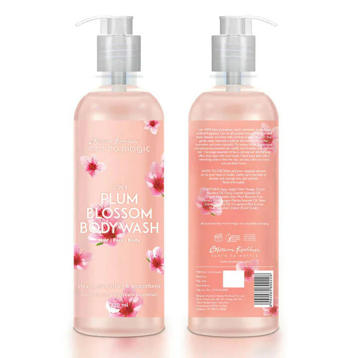 Blossom Kochhar Aroma Magic 3In1 Plum Blossom Bodywash -220 ml Mytrendzcart