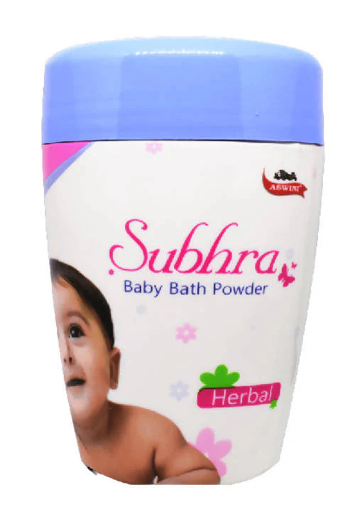 Aswini Subhra Herbal Baby Bath Powder -200 gm Mytrendzcart