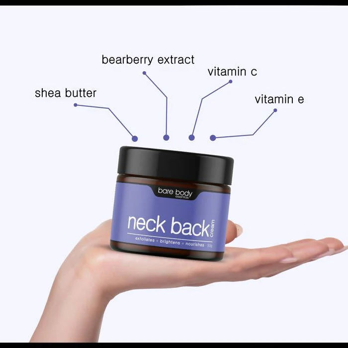 Bare Body Essentials Neck Back Cream -50 gm Mytrendzcart