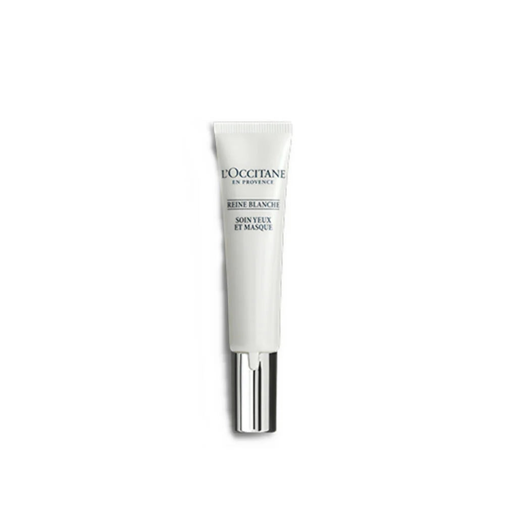 L'Occitane Reine Blanche Illuminating Eye Care & Mask -15 ml Mytrendzcart