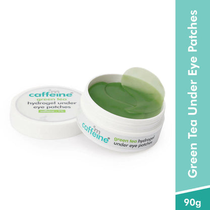 mCaffeine Green Tea Hydrogel Under Eye Patches for Fine Lines -60 patches Mytrendzcart