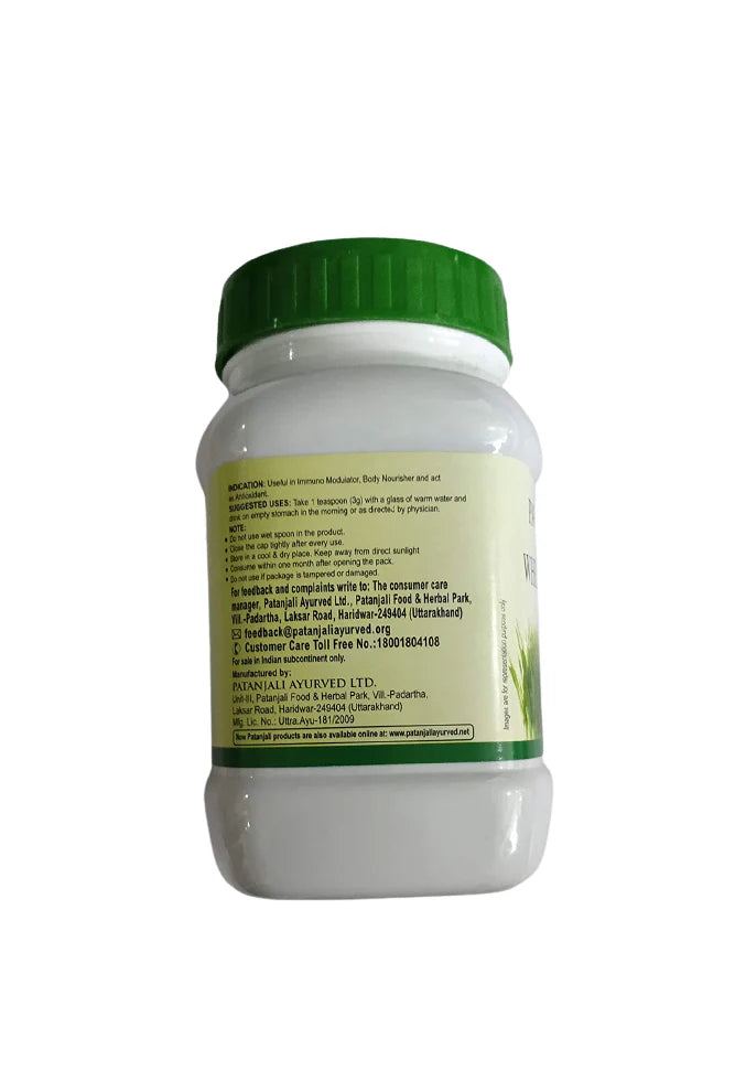 Patanjali Wheat Grass Powder -100 gm - Pack of 1 Mytrendzcart