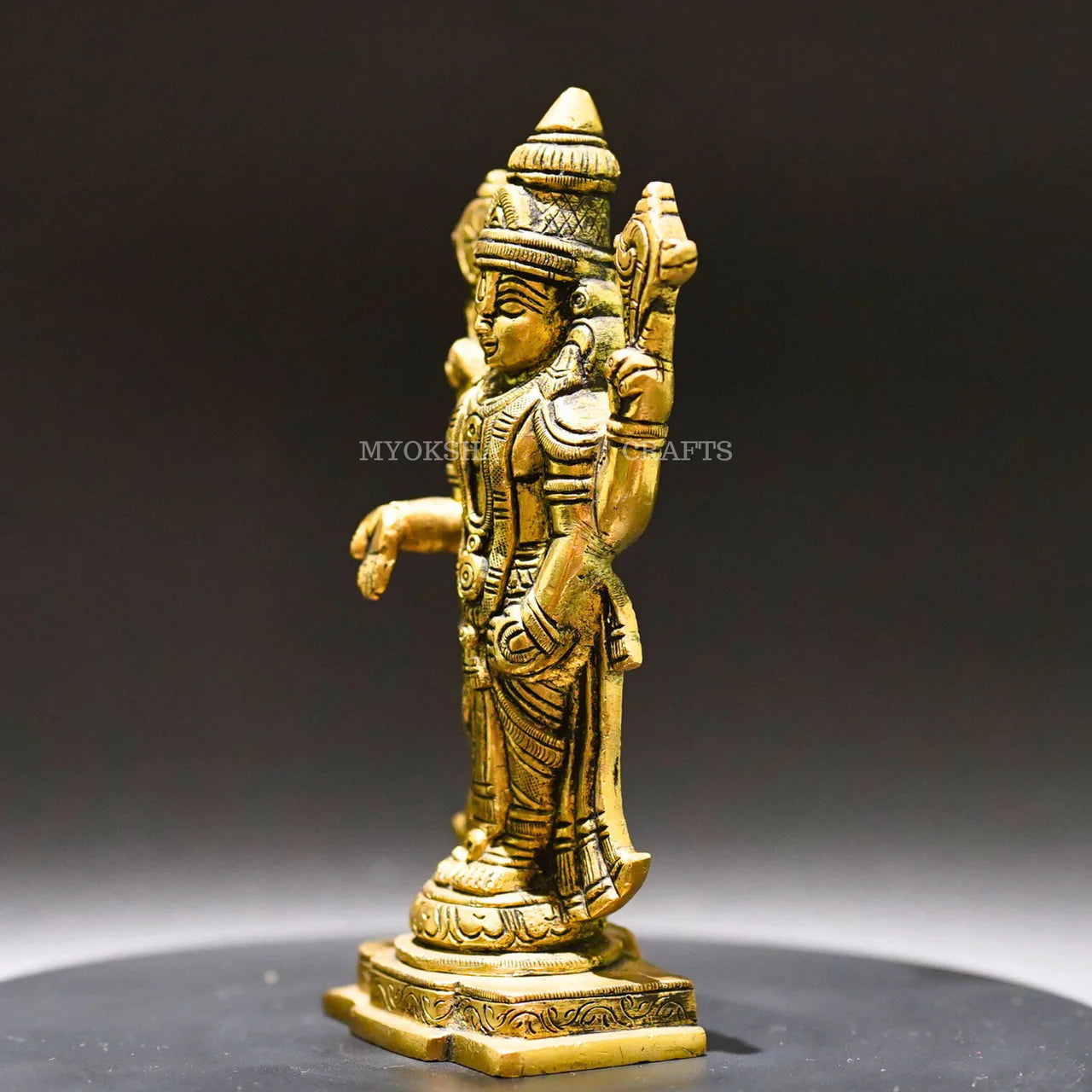 Brass Venkatramana Statue - Divine Blessings for Homes Mytrendzcart