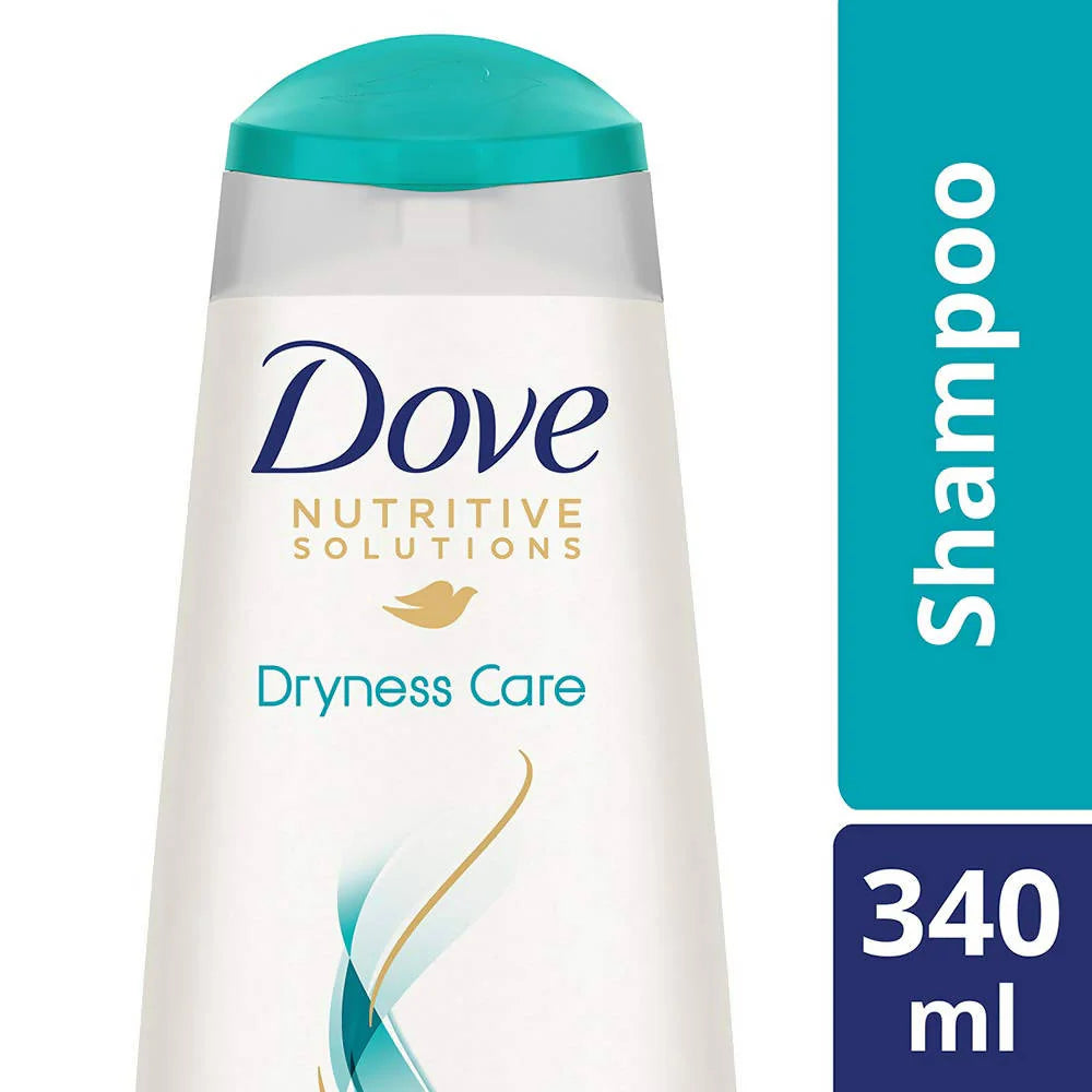 Dove Dryness Care Shampoo For Dry Hair -340 ml Mytrendzcart