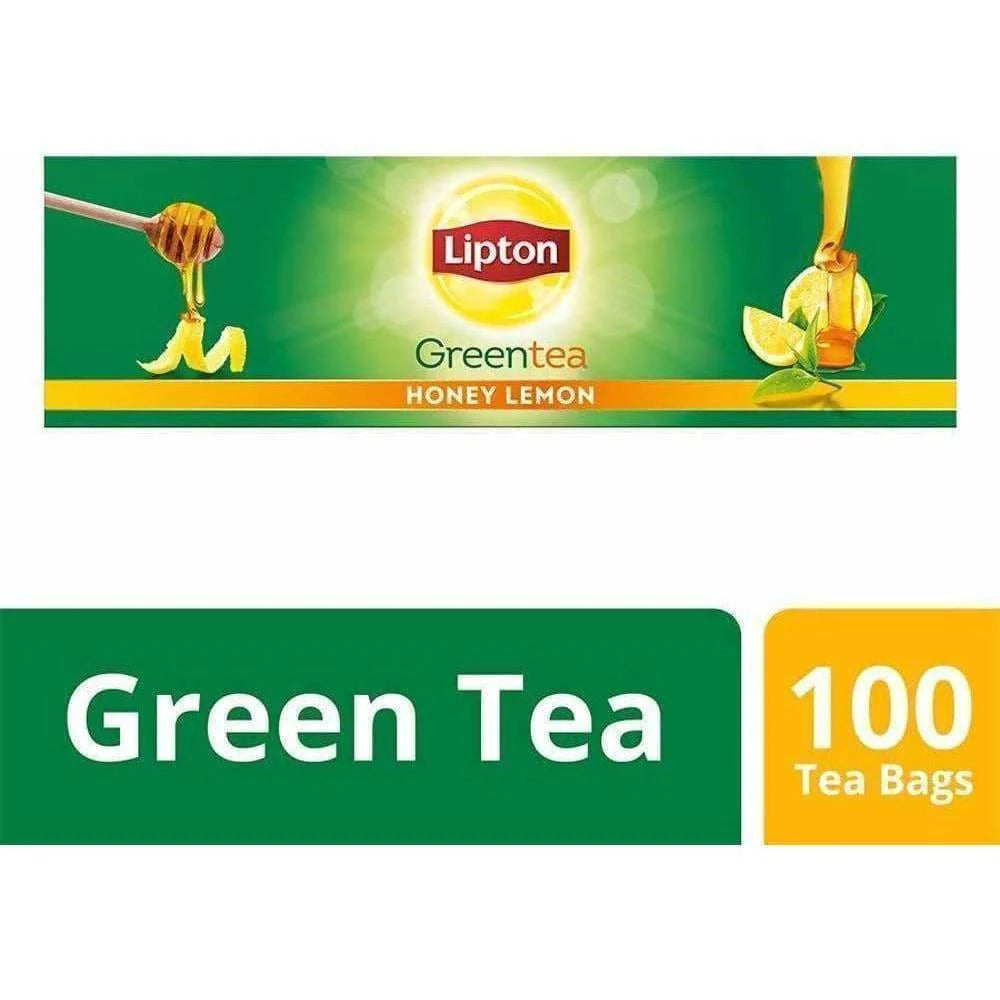 Lipton Honey Lemon Green Tea Bags - 100 Tea Bags Mytrendzcart