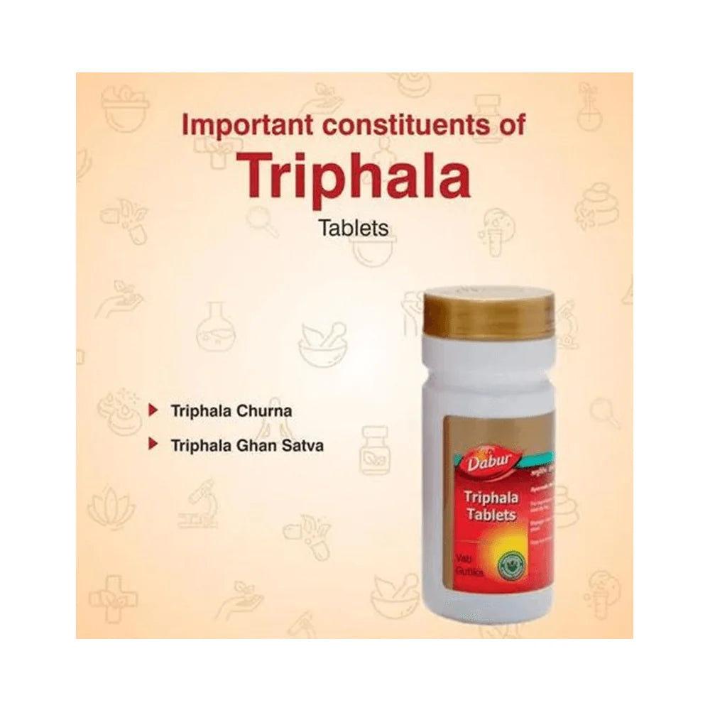 Dabur Triphala Tablets -60 tabs Mytrendzcart