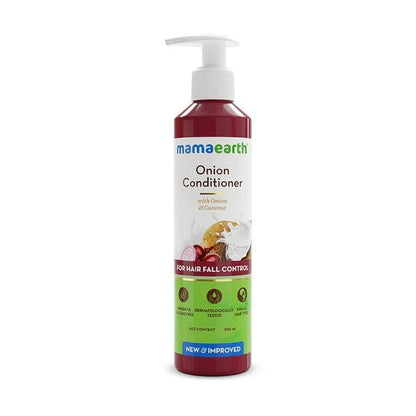 Mamaearth Onion Shampoo & Onion Conditioner For Hair Fall Control -(250 ml + 250 ml) Combo Mytrendzcart