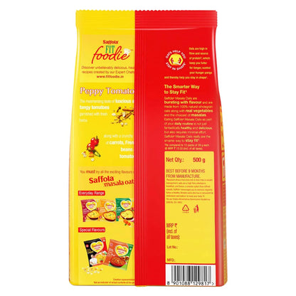 Saffola Masala Oats (Peppy Tomato) -500 gm Mytrendzcart