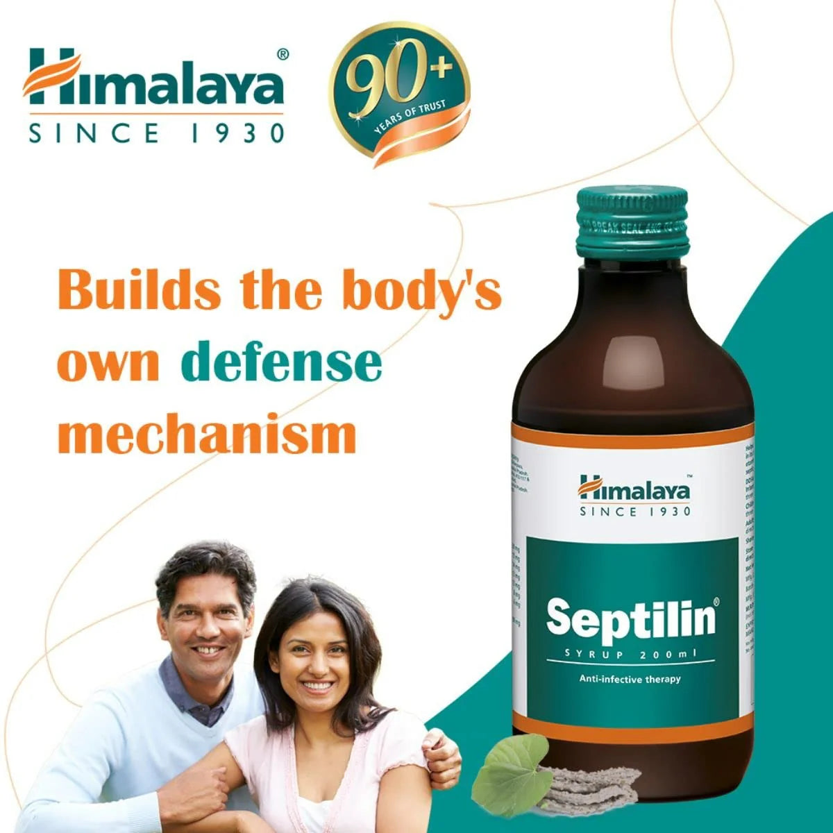 Himalaya Herbals - Septilin Syrup -200 ml - Pack of 1 Mytrendzcart