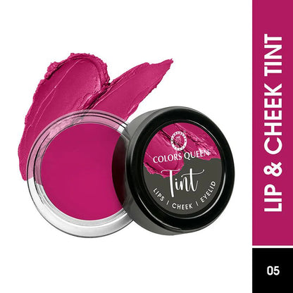 Colors Queen Lips, Cheeks & Eyelids Tint - Kiss On Fire -8 gm Mytrendzcart