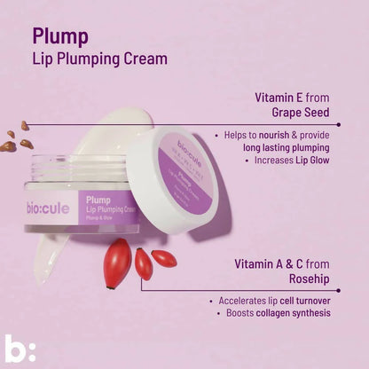 Biocule Plump Lip Plumping Cream -15 gm Mytrendzcart