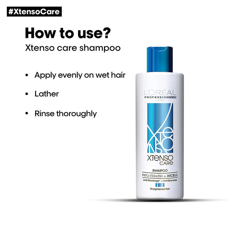 L'Oreal Paris Xtenso Care Shampoo -250 ml Mytrendzcart