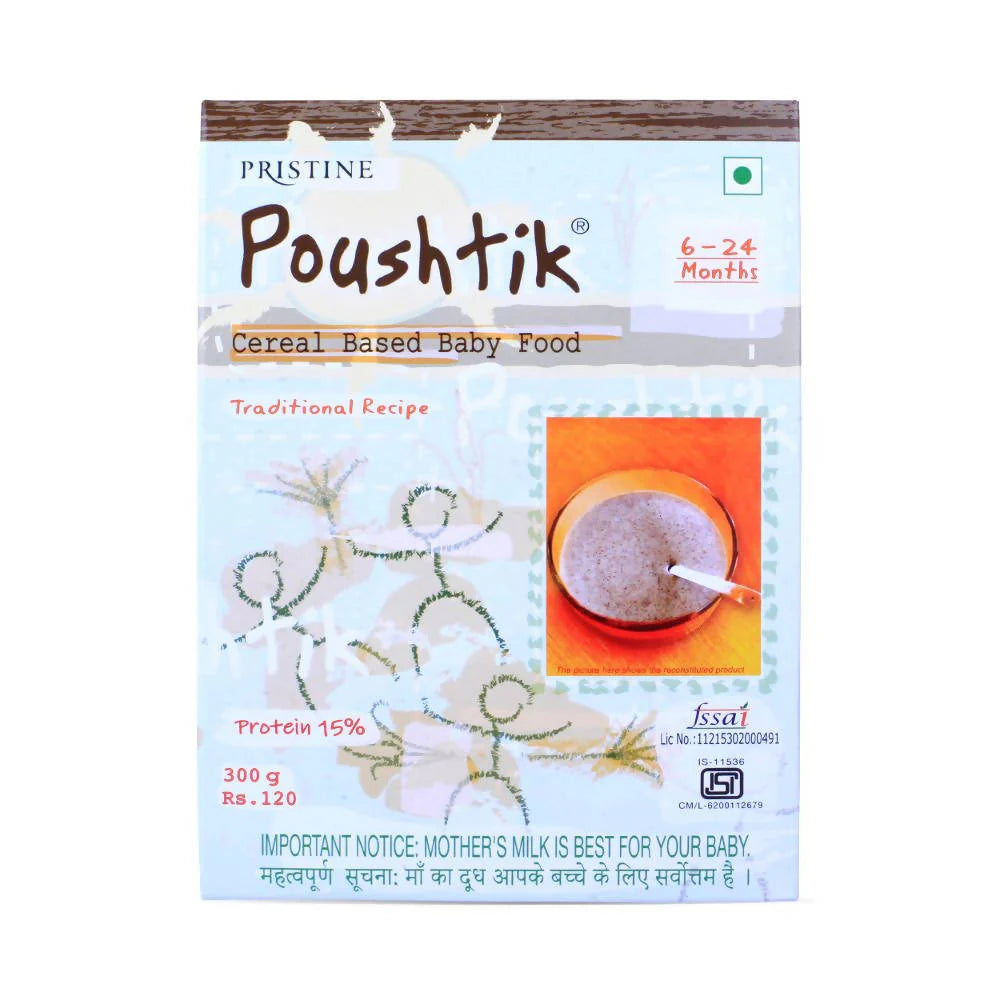 Pristine Poushtik Cereal Based Baby Food -300 gm Mytrendzcart