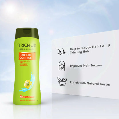 Vasu Healthcare Trichup Hair Fall Control Natural Shampoo -400 ml - Pack of 2 Mytrendzcart