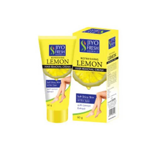 New Shama Jiyo Fresh Lemon Hair Removal Cream -60 gm Mytrendzcart