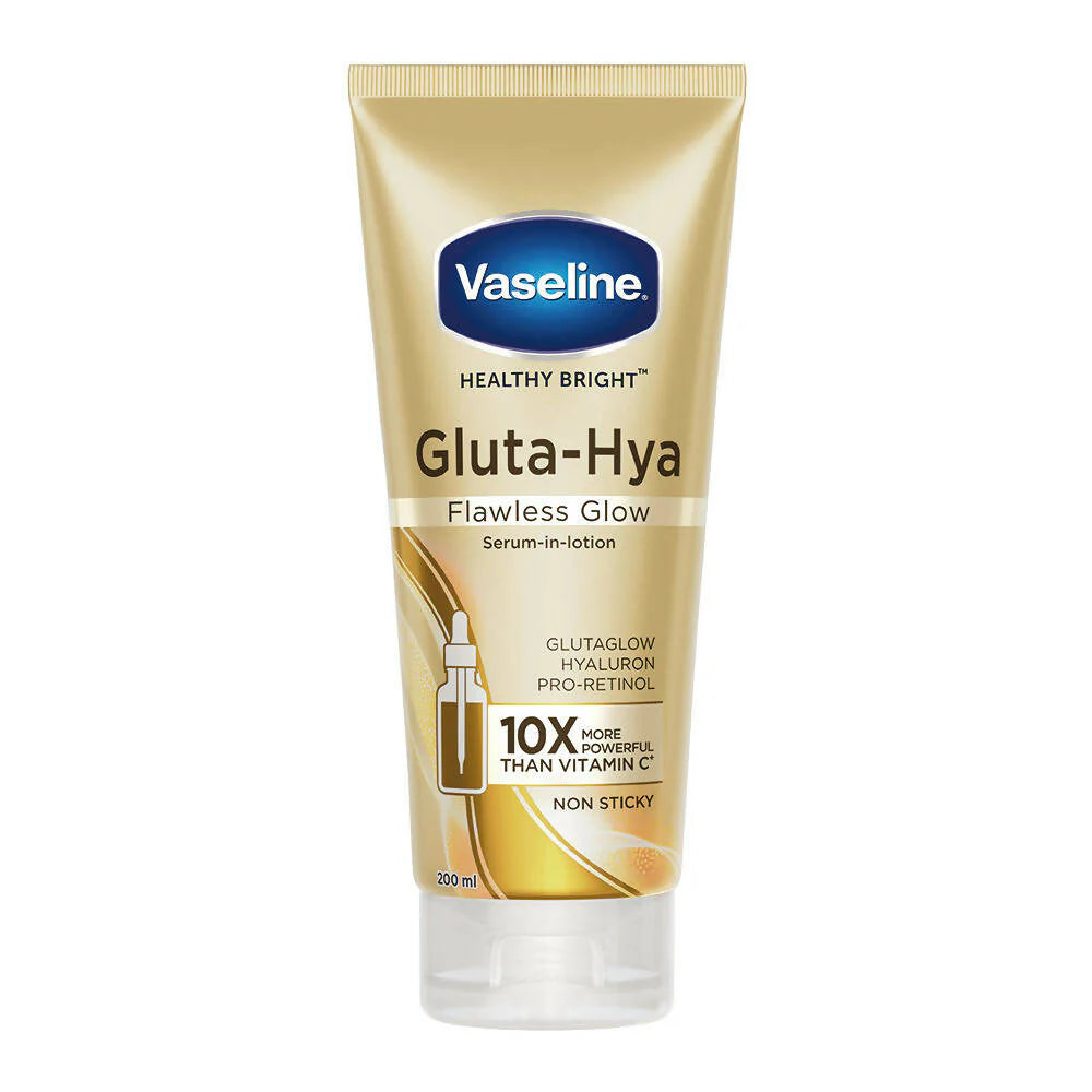 Vaseline Gluta-Hya Flawless Glow Serum-In-Lotion -Pack of 1 - 200 ml Mytrendzcart