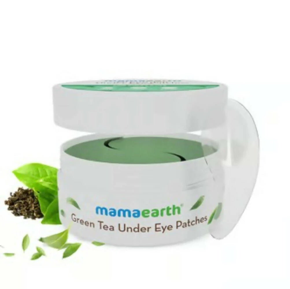 Mamaearth Green Tea Under Eye Patches -60 pcs Mytrendzcart