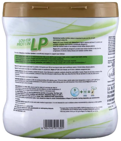 Nepro LP (Lower Protein) Powder - Health Drink Vanilla Toffee Flavor -400 gm - Vanilla Toffee Mytrendzcart