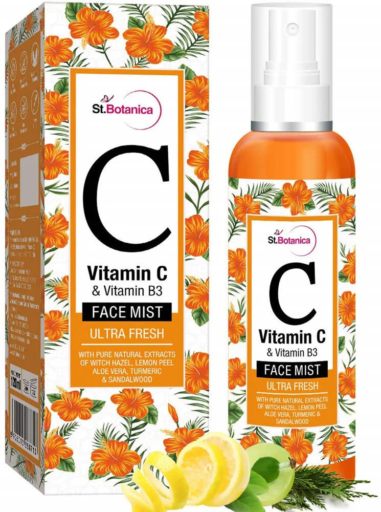 St.Botanica Vitamin C & Vitamin B3 Face Mist -120 ml Mytrendzcart