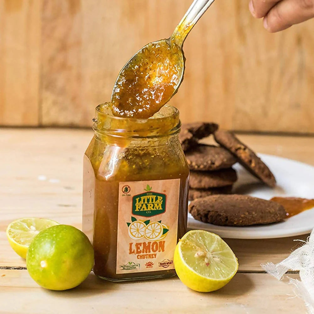 The Little Farm Co Lemon Chutney -200 gm Mytrendzcart