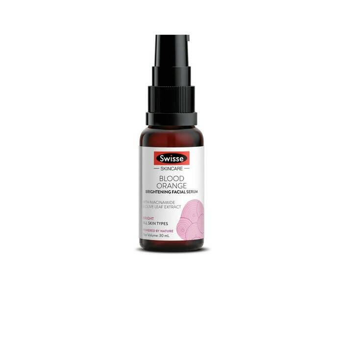 Swisse Skincare Blood Orange Brightening Facial Serum with Vitamin C - Mytrendzcart