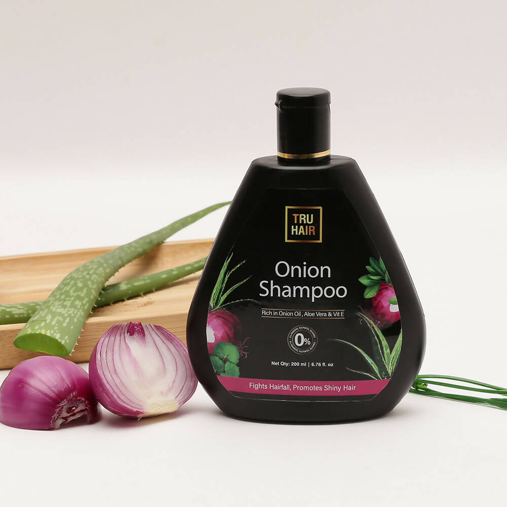 Tru Hair & Skin Onion Shampoo - Mytrendzcart