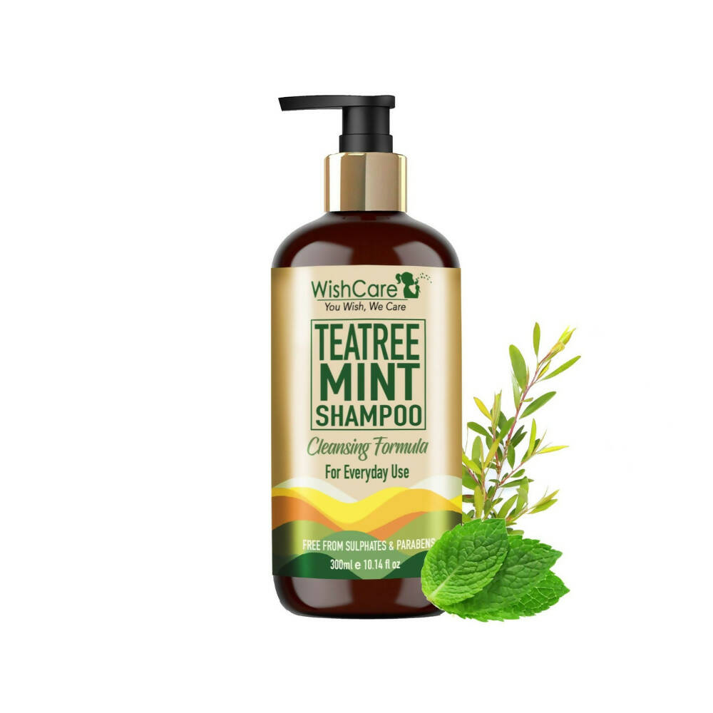 Wishcare Tea Tree Mint Shampoo - Mytrendzcart