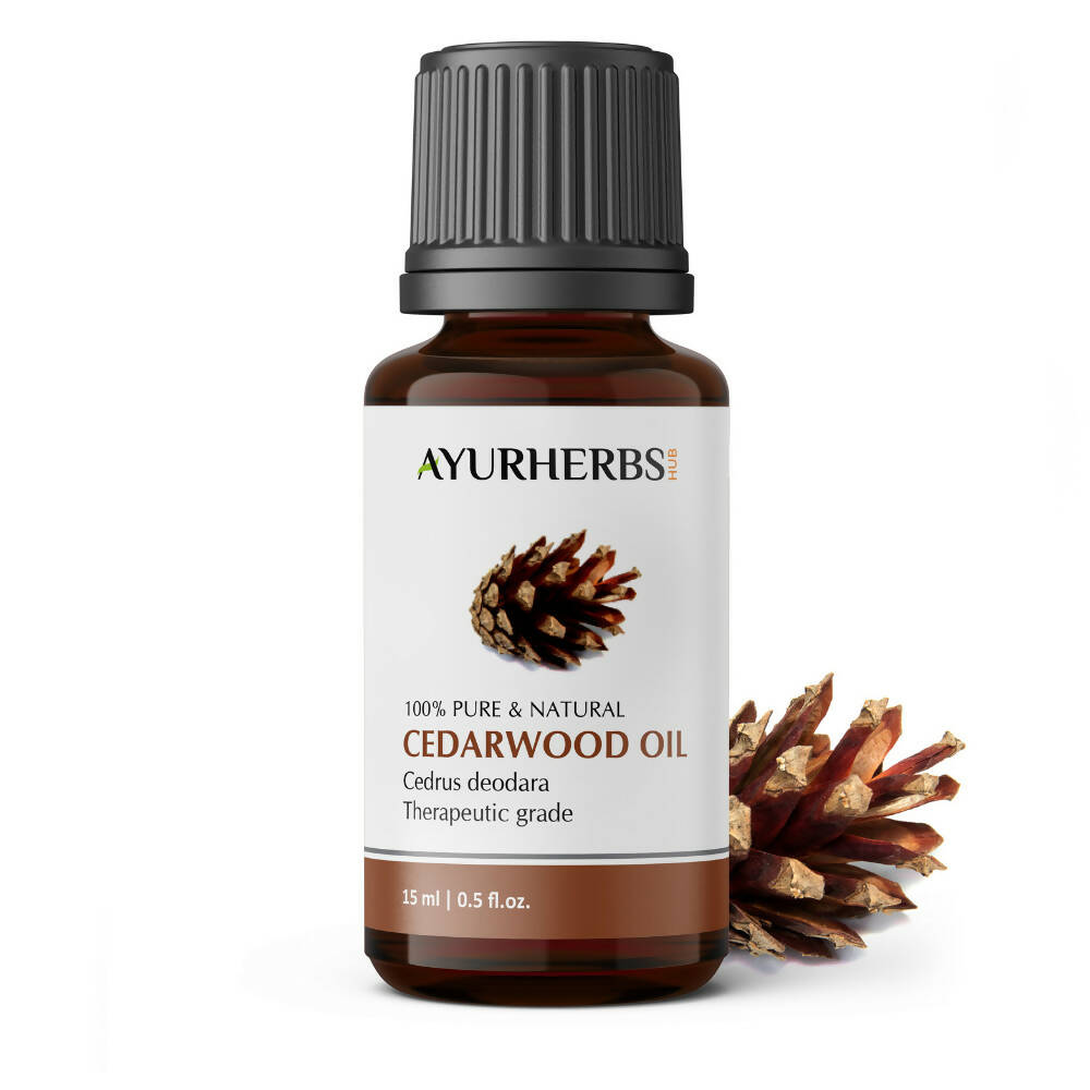 Ayurherbs Cedarwood Oil Therapeutic Grade Essential Oil - Mytrendzcart