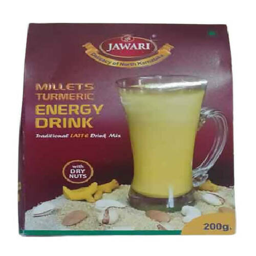 Jawari Millets Turmeric Drink With Nuts - Mytrendzcart