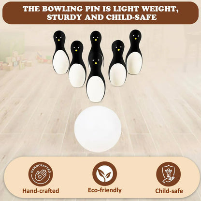 Matoyi Penguin Bowling Pin & Rainbow Stacker Combo -Combo Mytrendzcart