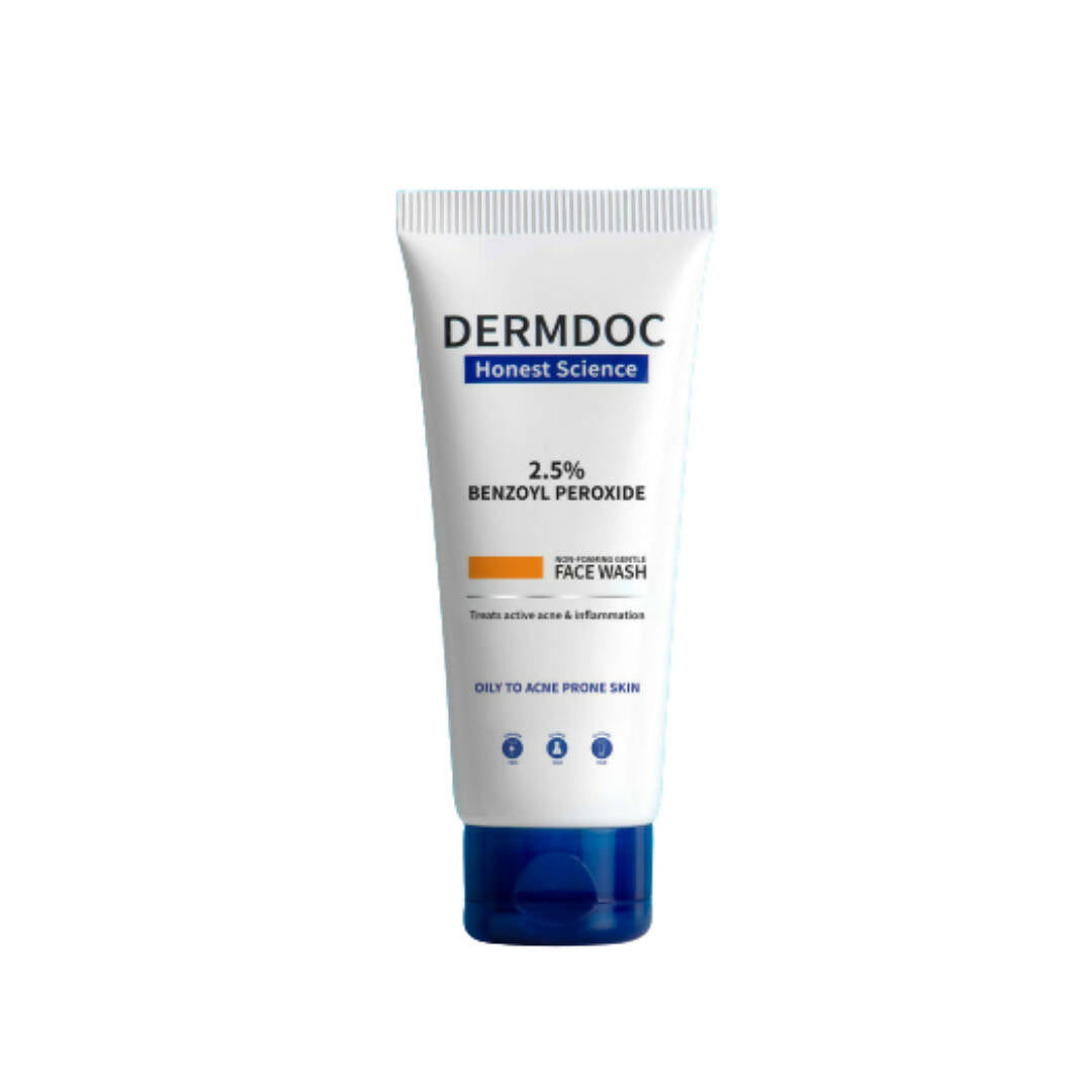 Dermdoc 2.5% Benzoyl Peroxide Face Wash - Mytrendzcart