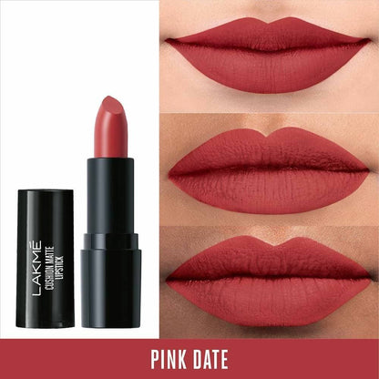 Lakme Cushion Matte Lipstick - Pink Date Mytrendzcart