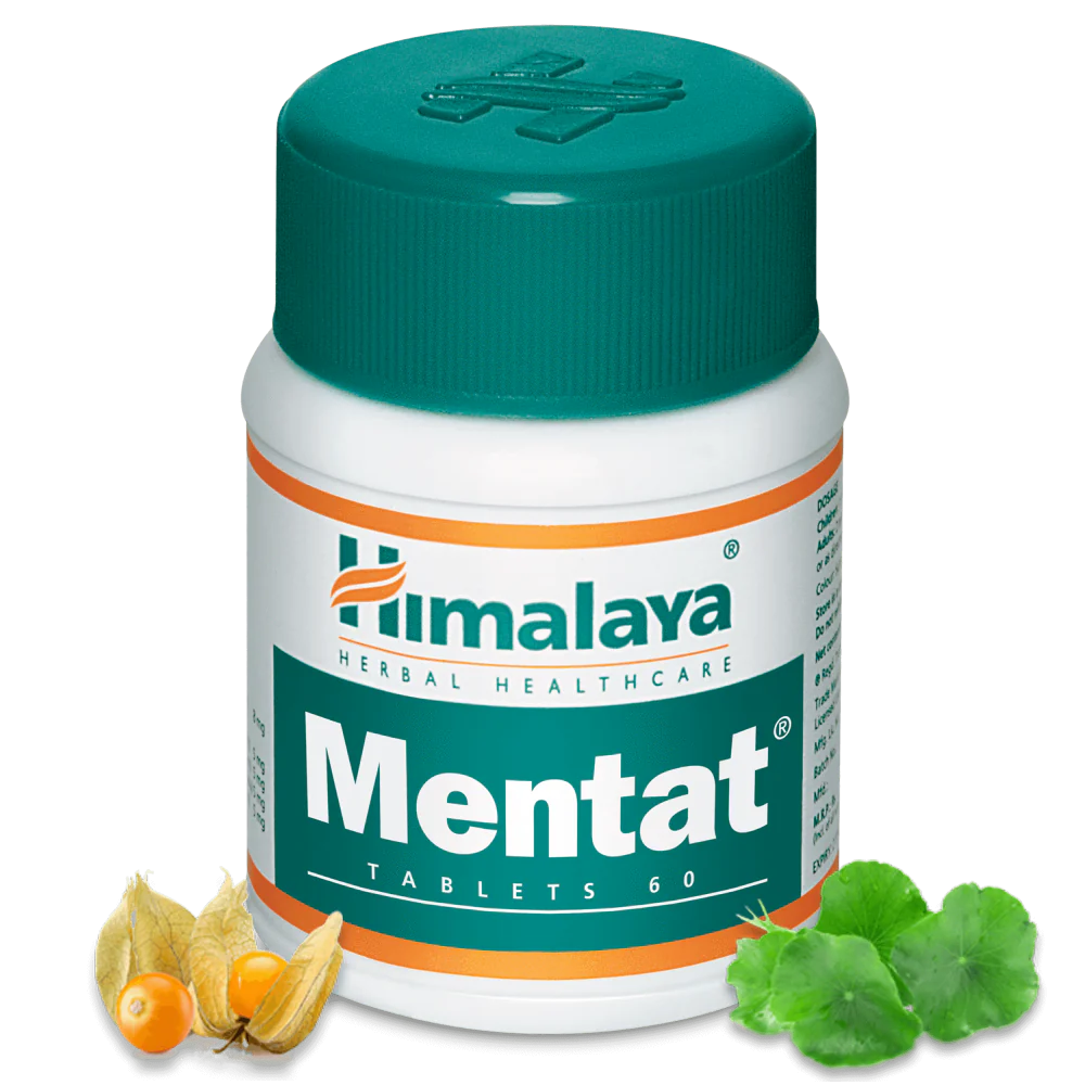 Himalaya Herbals Mentat Tablets -60 tabs - Pack of 1 Mytrendzcart