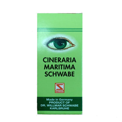 Dr. Willmar Schwabe Germany Cineraria Maritima Eye Drop -10 ml - Without Alcohol Mytrendzcart