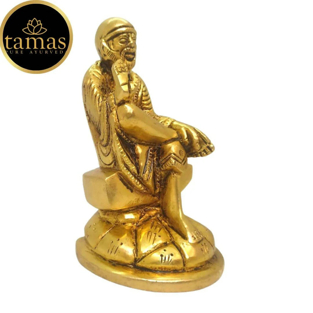 Tamas Brass Handmade Shirdi Sai Baba (Golden) Mytrendzcart