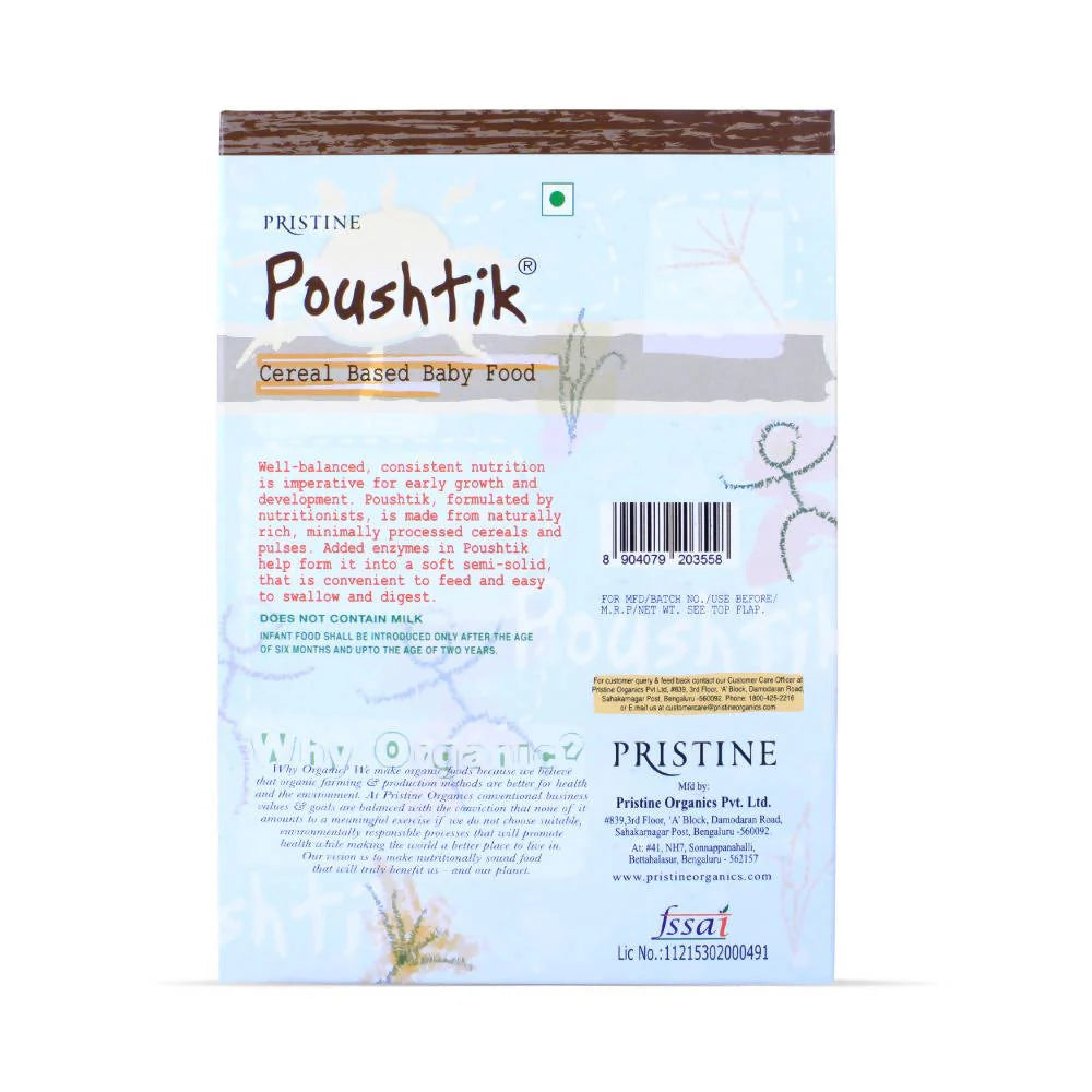 Pristine Poushtik Cereal Based Baby Food -300 gm Mytrendzcart