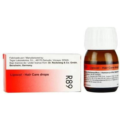 Dr. Reckeweg Lipocol R89 Hair Care Drops -30 ml Mytrendzcart