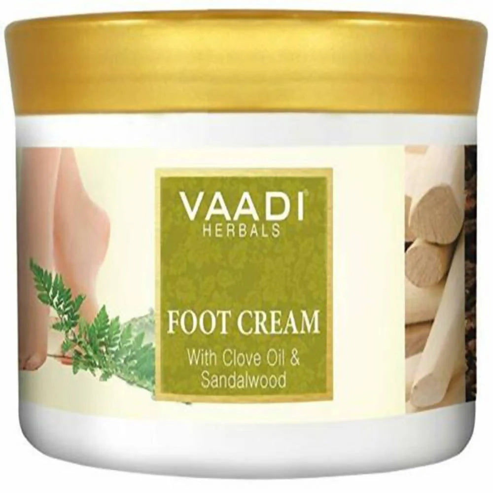 Vaadi Herbals Foot Cream With Clove Oil & Sandalwood -30 ml Mytrendzcart