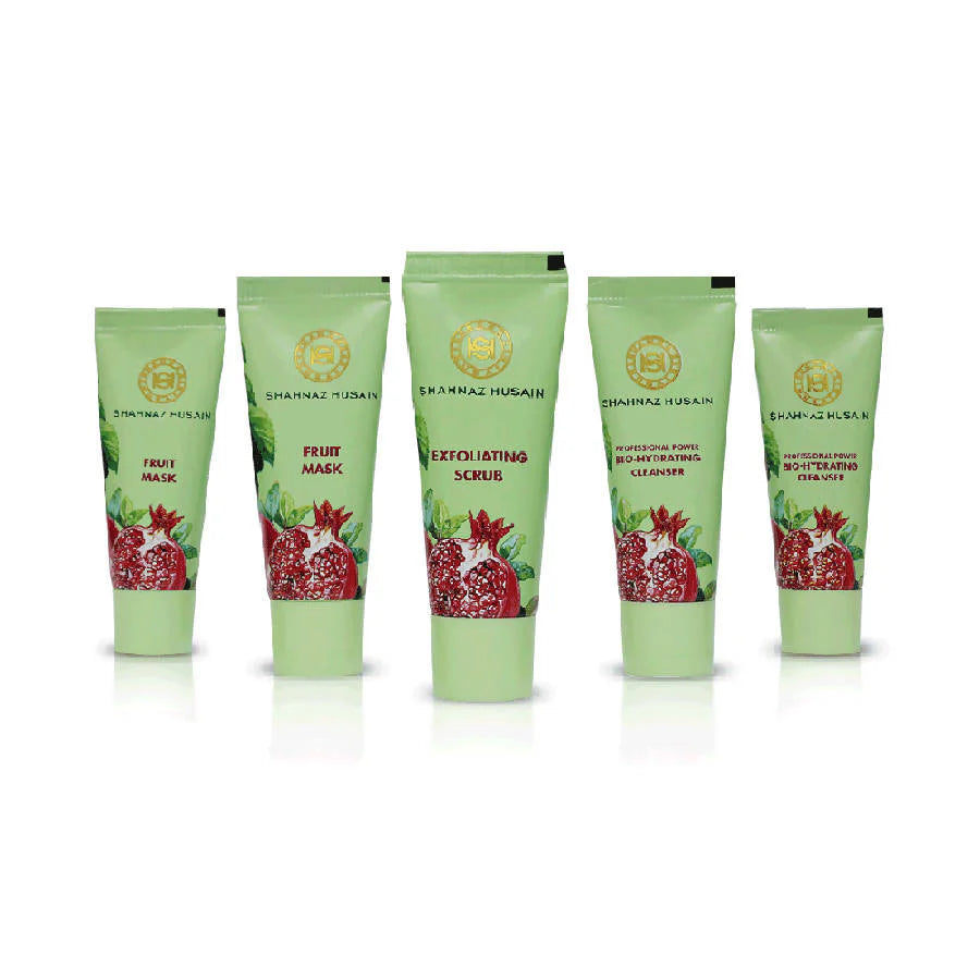 Shahnaz Husain 5 Step Mixed Fruit Facial Kit -Combo Mytrendzcart