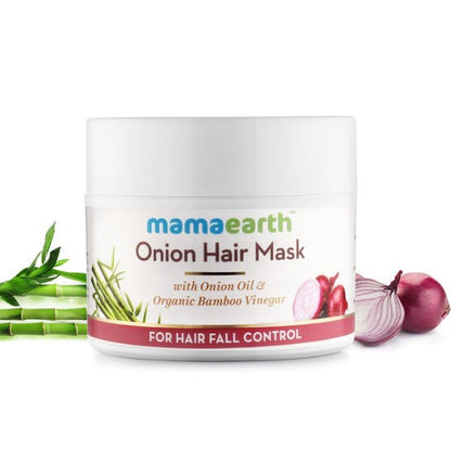 Mamaearth Onion Hair Mask For Hairfall Control -200 ml - Pack of 1 Mytrendzcart