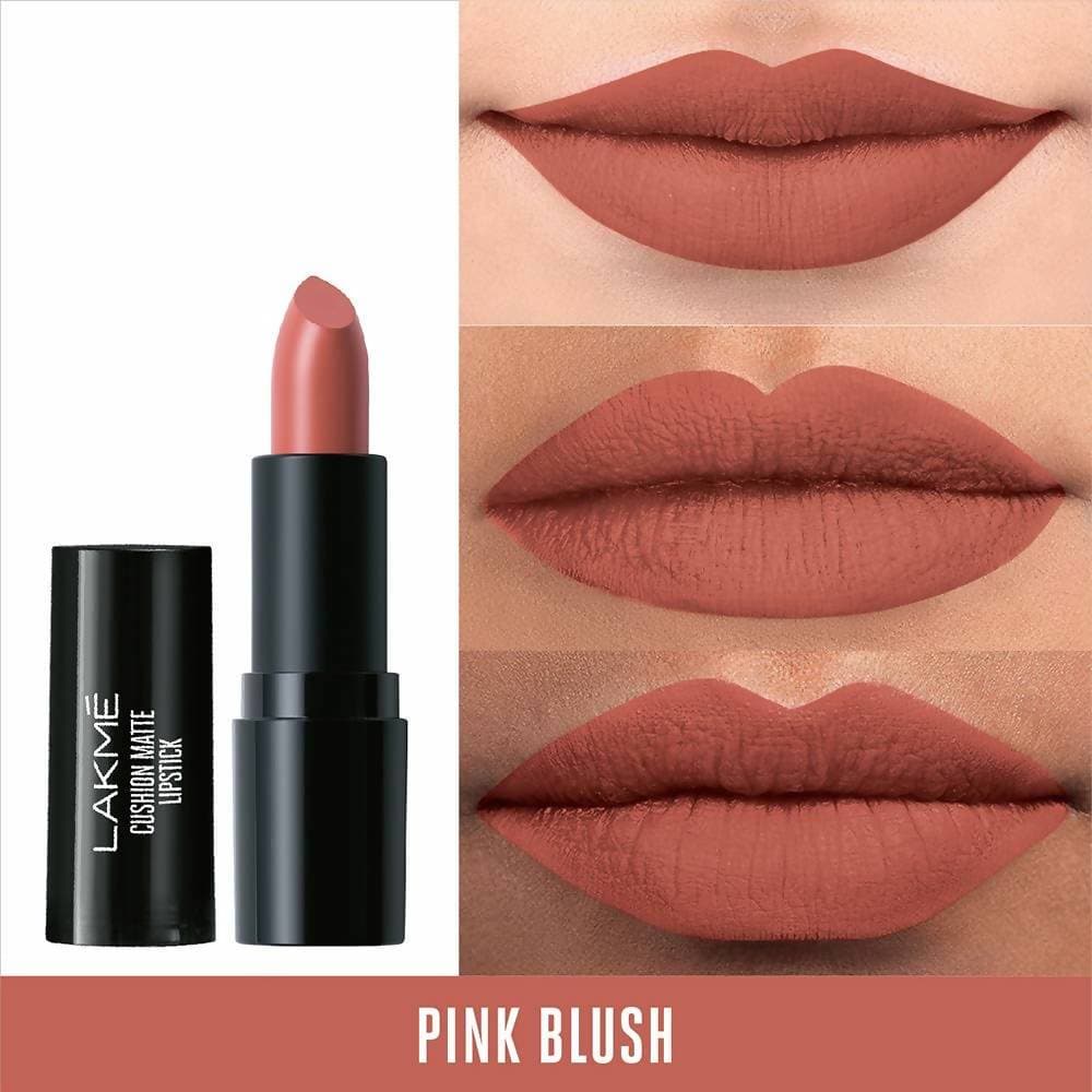 Lakme Cushion Matte Lipstick - Pink Blush Mytrendzcart