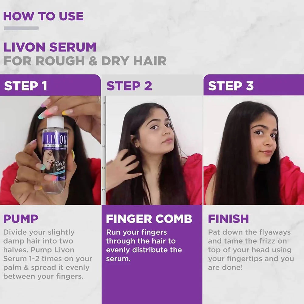 Livon Serum for Women For Dry and Rough Hair -50 ml Mytrendzcart