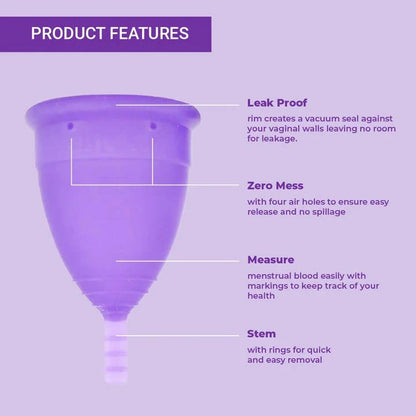 Saathi Reusable Menstrual Cup -Small Size 15ml Mytrendzcart