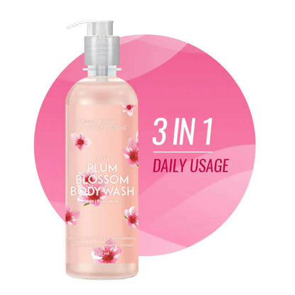 Blossom Kochhar Aroma Magic 3In1 Plum Blossom Bodywash -220 ml Mytrendzcart