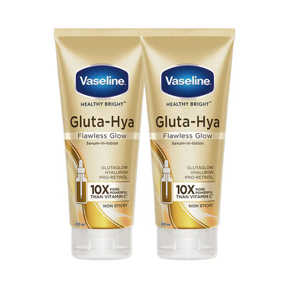 Vaseline Gluta-Hya Flawless Glow Serum-In-Lotion -Pack of 1 - 200 ml Mytrendzcart