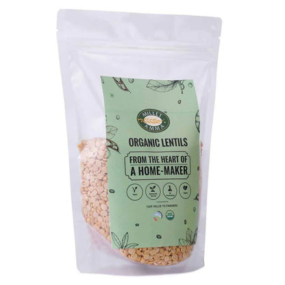 Millet Amma Organic Lentils Toor Dal -500 gm Mytrendzcart