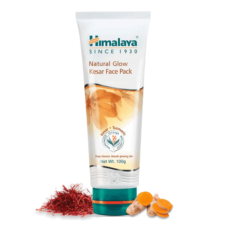 Himalaya Herbals Natural Glow Kesar Face Pack -50 gm Mytrendzcart