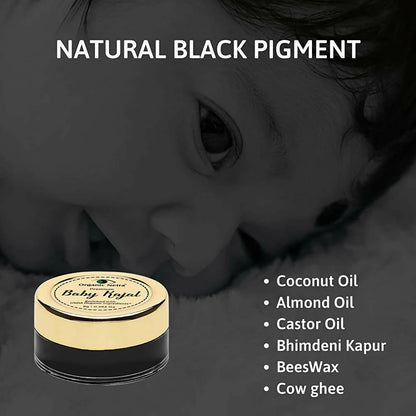 Organic Netra Baby Kajal Water Resistant -8 gm Mytrendzcart