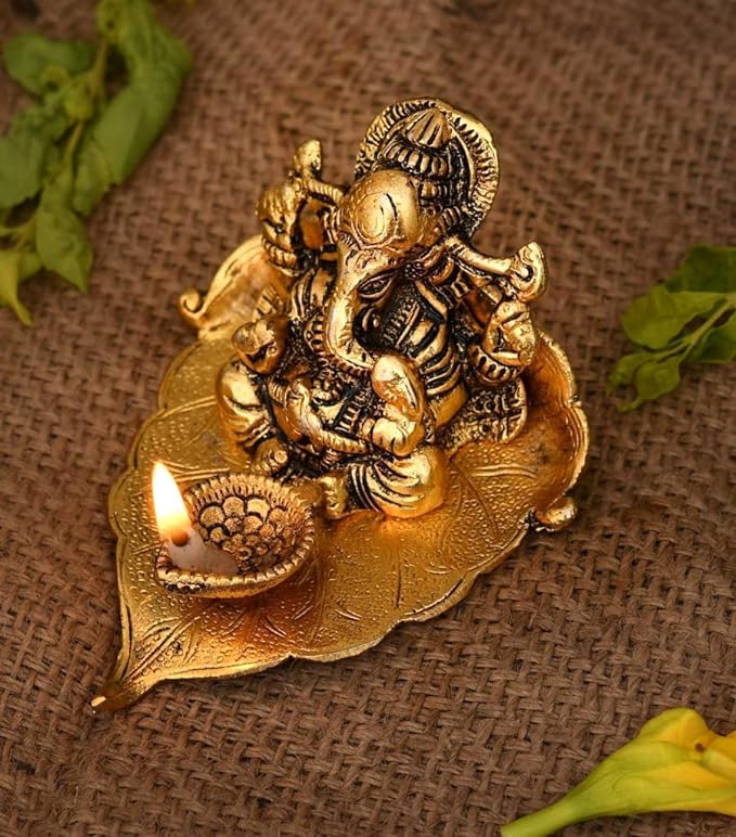 Betterminds Return Gifts for Women Lord Ganesha Diya(Pack of 3), Wedding Gift Anniversary Housewarming Corporate Gifts, Baby Shower Return Gifts Mytrendzcart